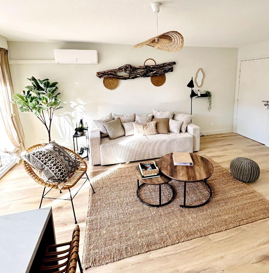 Apartament Modern 1 Bdr + Balcony + Free Parking + Ac + Pool L'Isle-d'Abeau Zewnętrze zdjęcie
