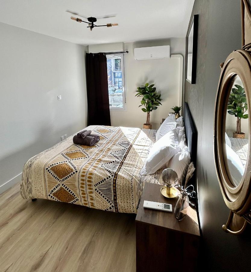 Apartament Modern 1 Bdr + Balcony + Free Parking + Ac + Pool L'Isle-d'Abeau Zewnętrze zdjęcie